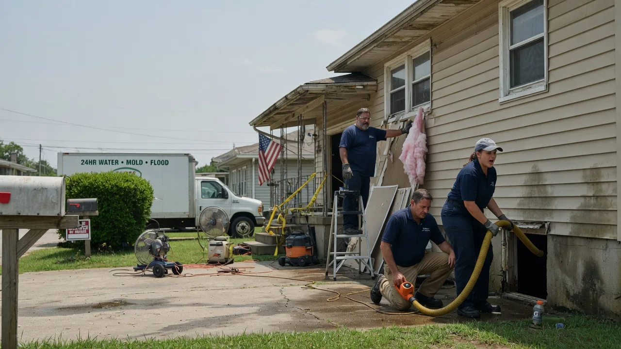 Water Damage Repair in Hamptonville, NC near me